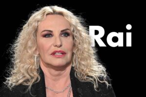 Antonella Clerici e logo Rai