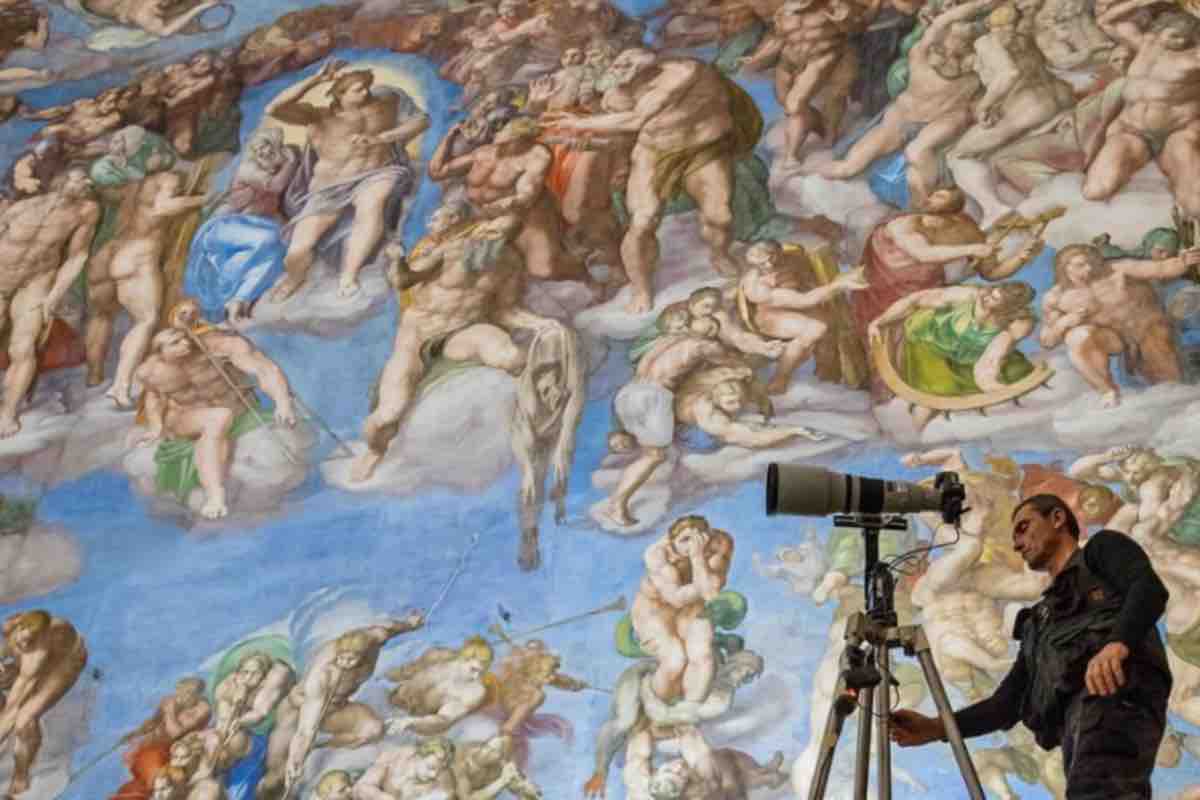 Cappella Sistina con fotografo