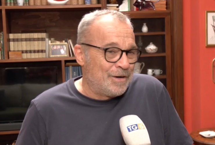Claudio Amendola intervistato dal Tg5