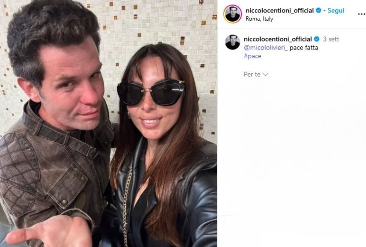 Niccolò Centioni e Micol Olivieri