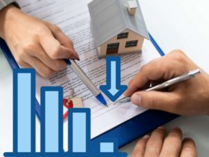 Contratto mutuo grafico discesa