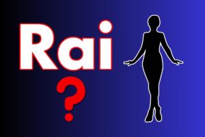 RAI, sagoma femminile e interrogativo