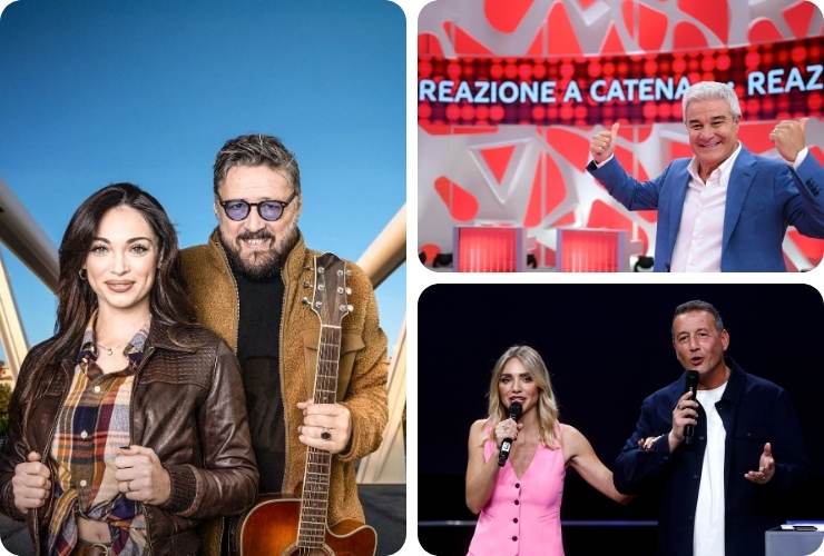 Lorella Boccia e Marco Conidi, Pino Insegno, Carolina Rey e Alessandro Greco