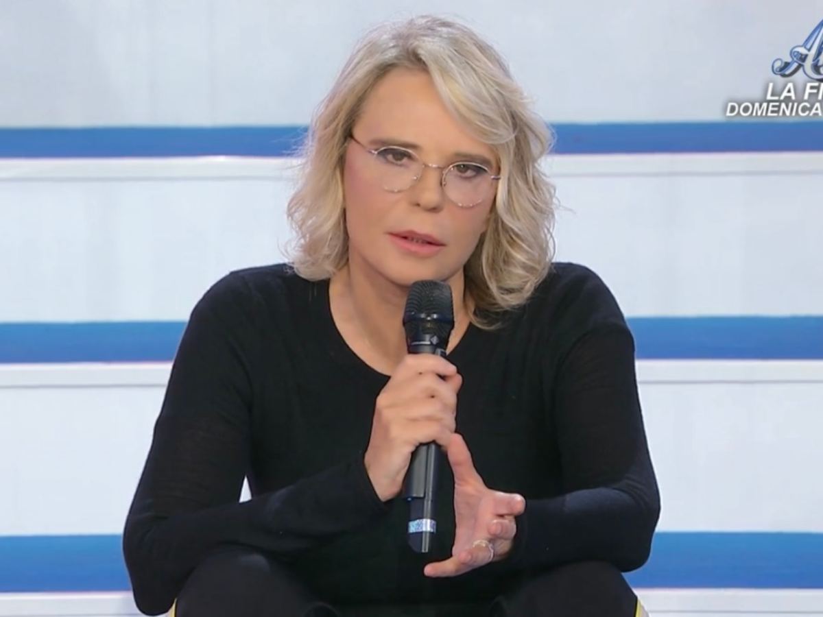 Maria De Filippi negli studi di UeD
